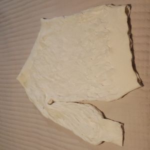 New York & Company one shoulder knit sweater